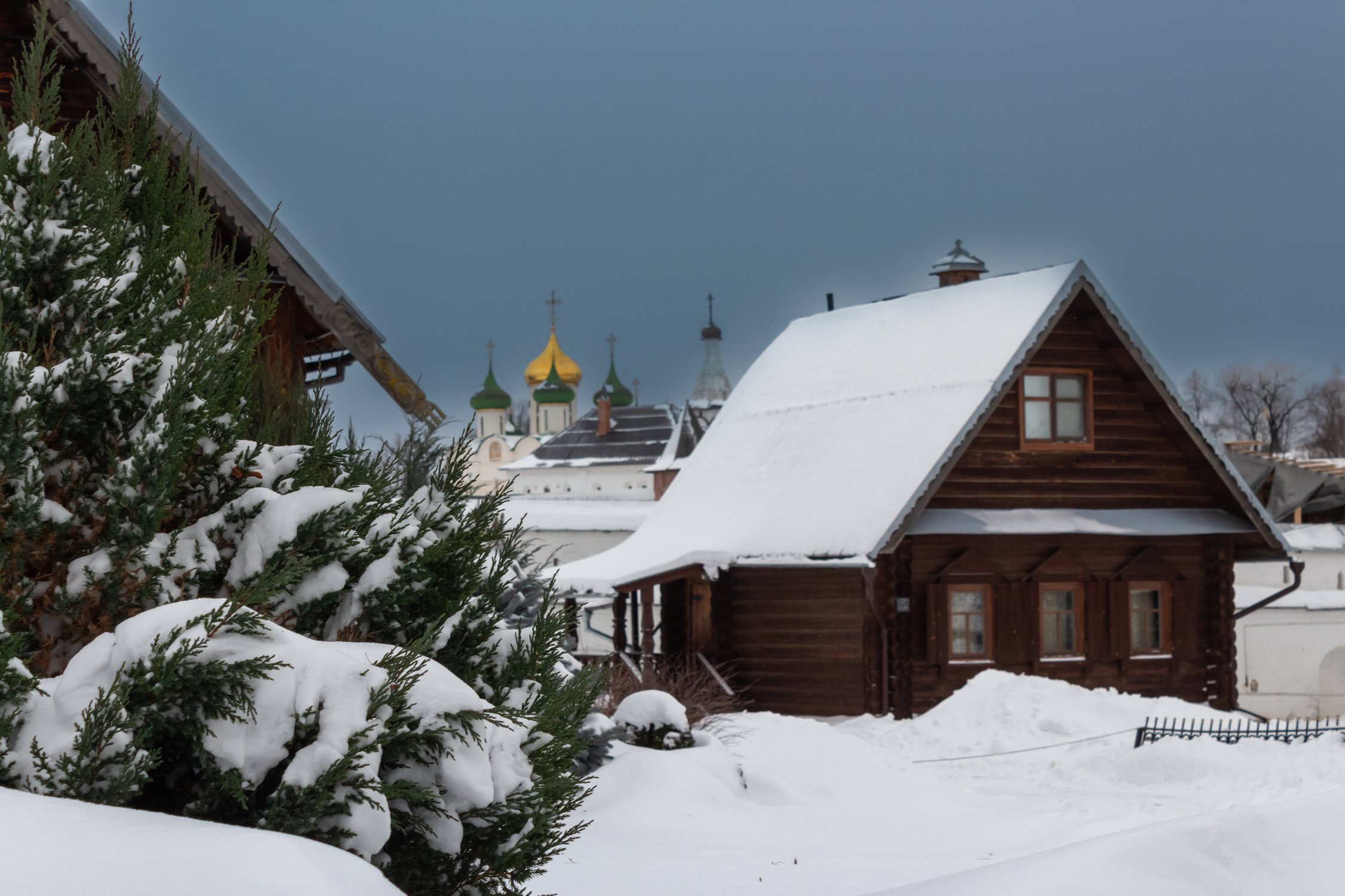 Зимняя сказка в Суздале