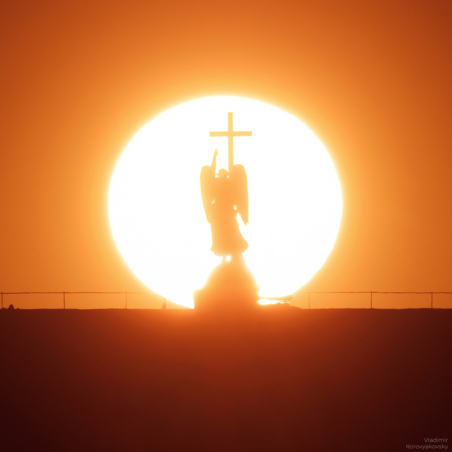 Петербургский Ангел на рассвете