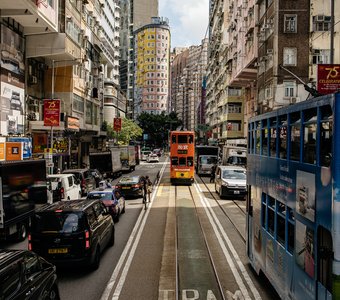 На улицах Гонконга