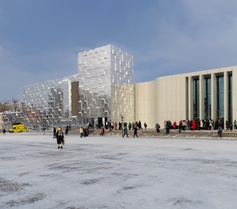 Нижегородская ярмарка, зеркальный павильон