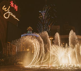 Фонтаны казино Макао