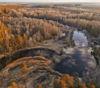 Осень на реке Пра