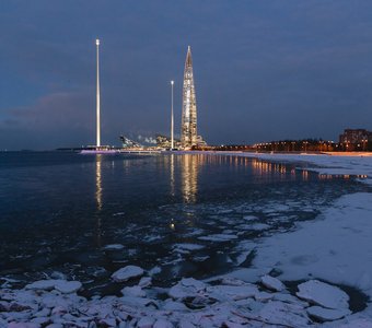 Утро у Лахты