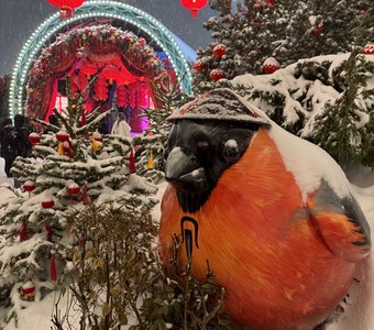 Китайский Новый год в заснеженной Москве