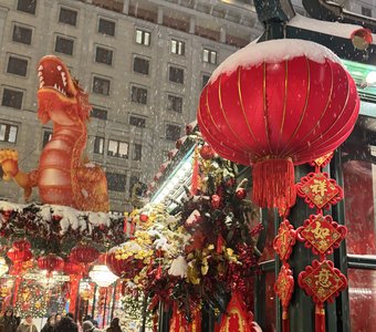 Снегопад и драконы