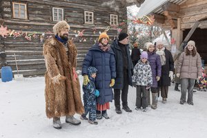Северные избы и снега по пояс: как провожали зиму в Музее живой архаики «Новое старое»