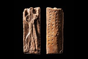 40 000 лет назад люди вели дневники на костях