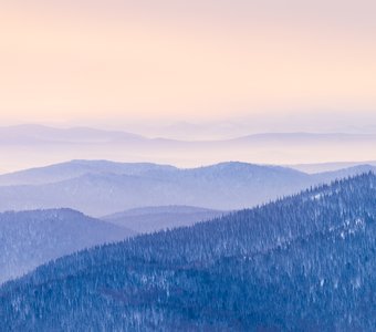 Утро в горах