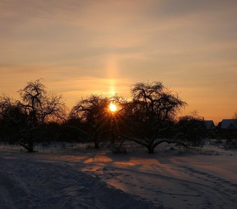 Вечернее гало
