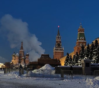 Зима на Красной площади. Москва 2026