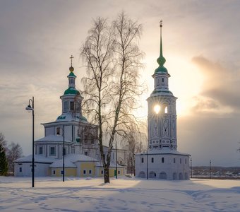 Великий Устюг: вечереет