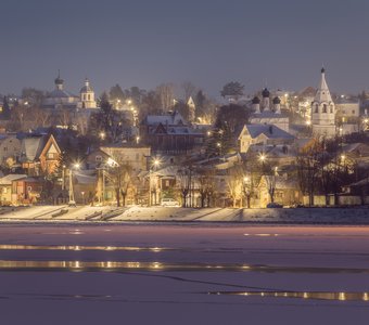 Огни вечерней Костромы