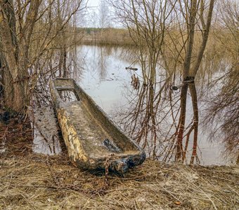 Разлив на реке Пра