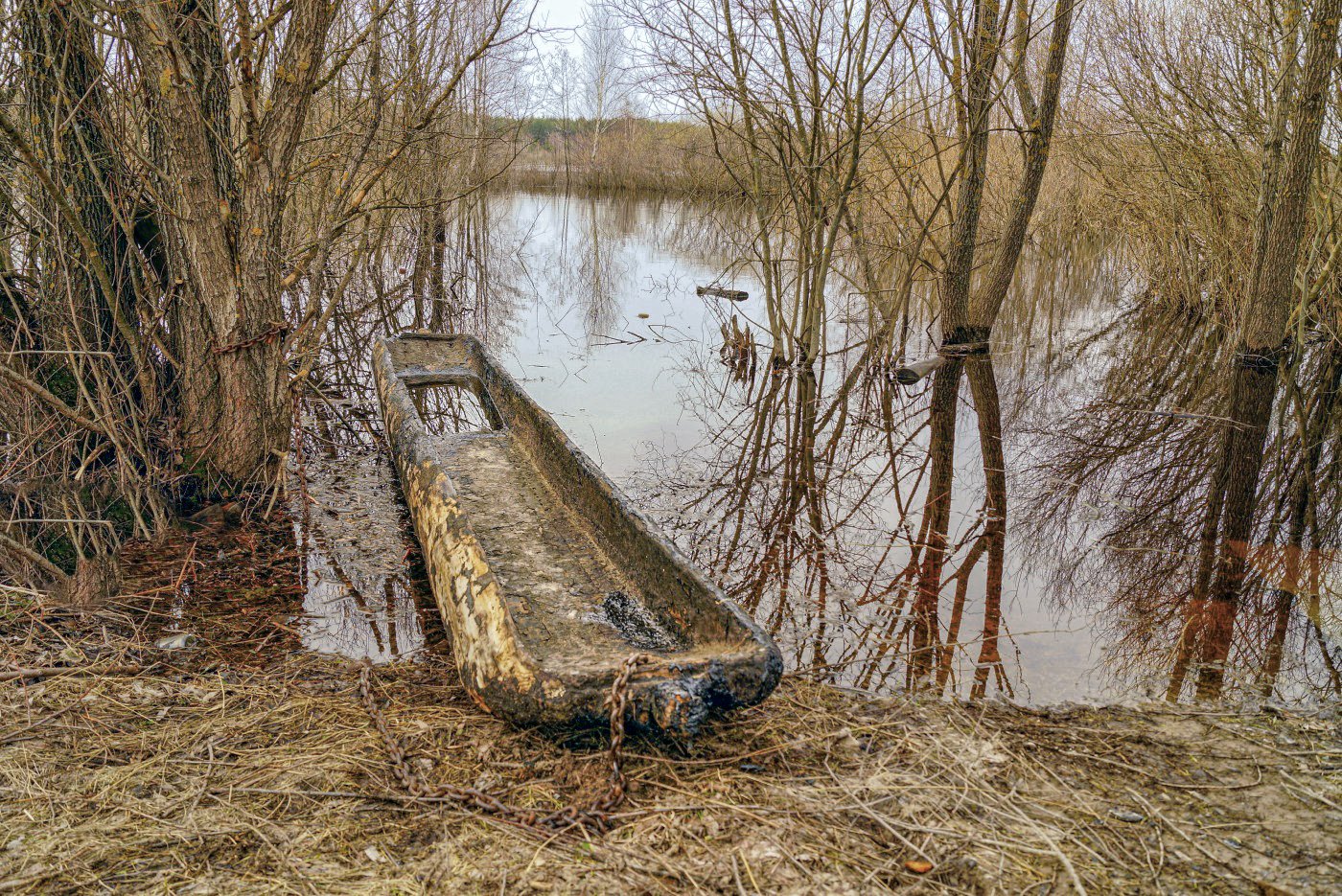 Разлив на реке Пра