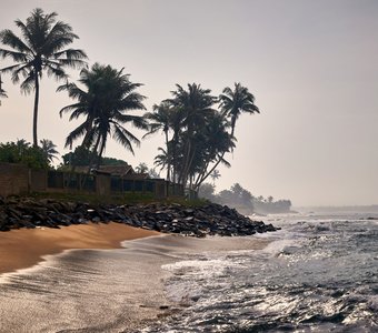 Рассвет на океане