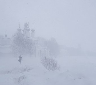 Метель в Великом Устюге