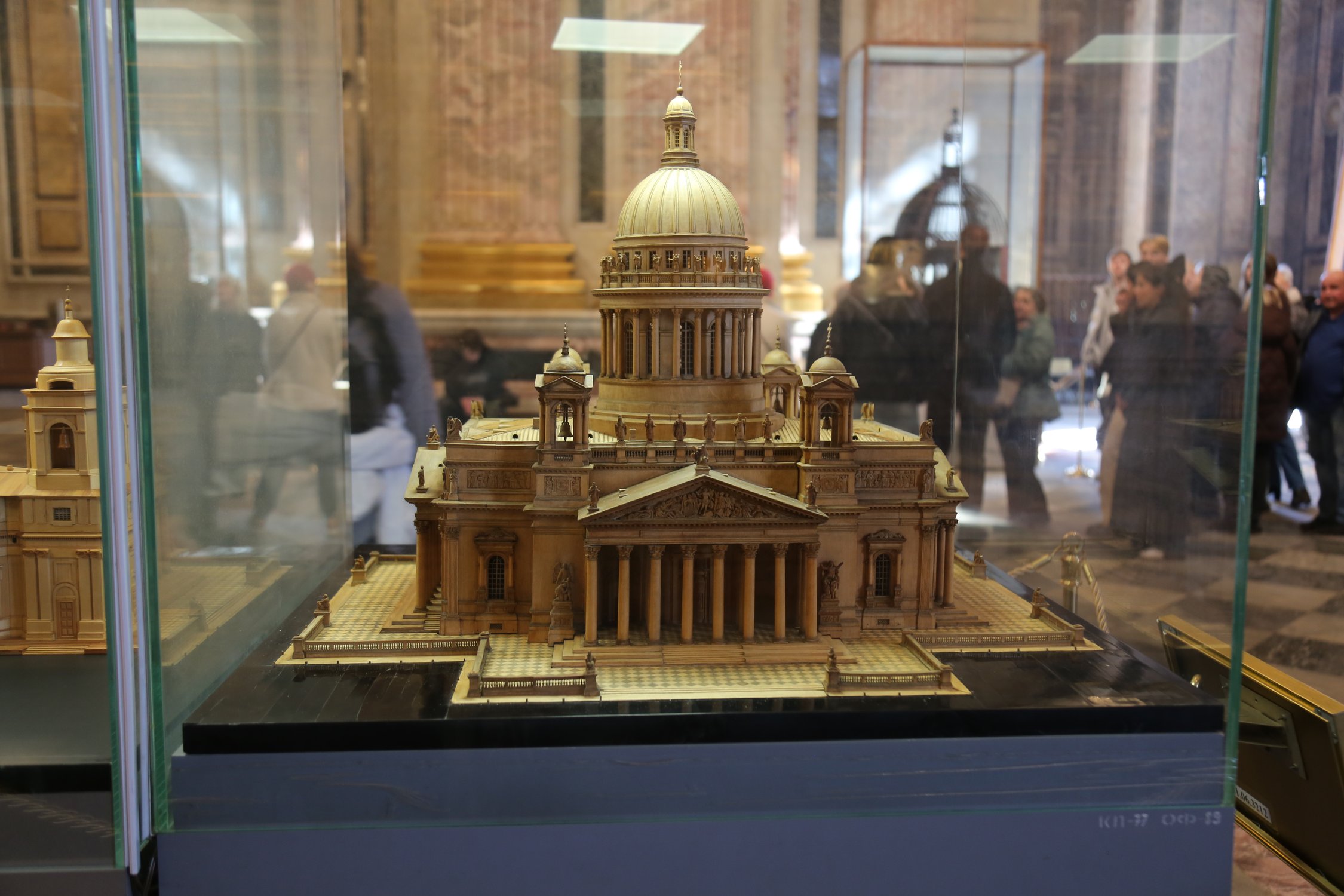 Макет Исаакиевского собора в Санкт-Петербурге