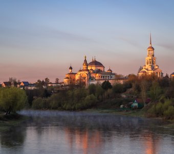 Утро на реке Тверце