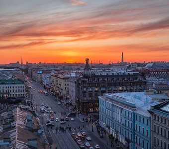 Весенний закат