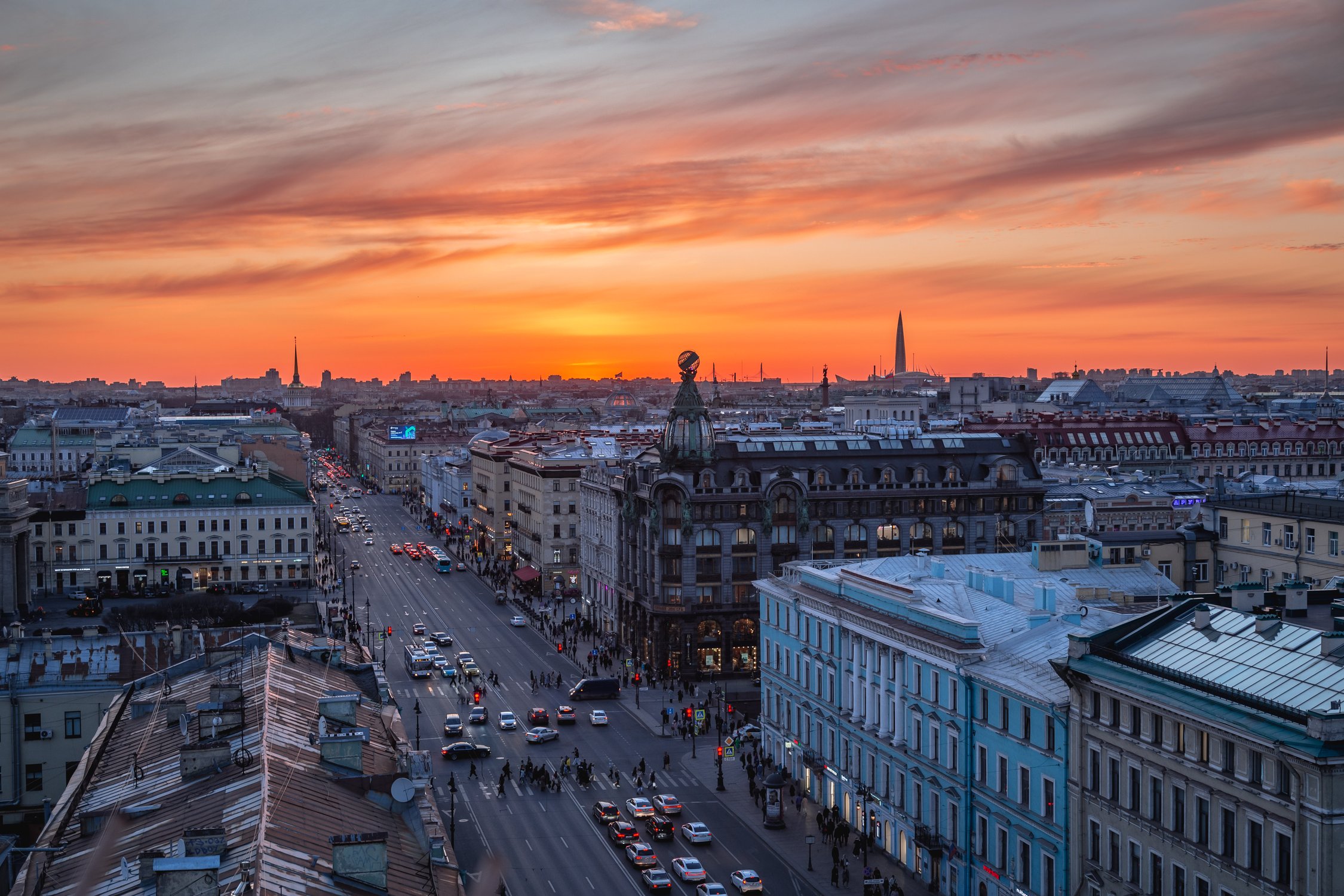 Весенний закат