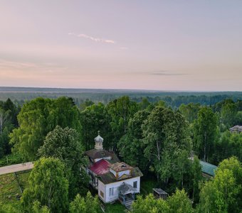 Розовеющая даль