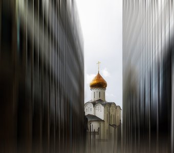 Храм святителя Николы Чудотворца у Тверской заставы.