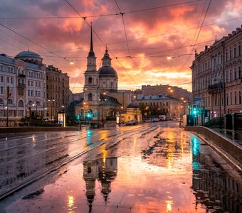 холодный рассвет...