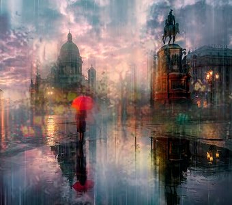 весенний дождь...