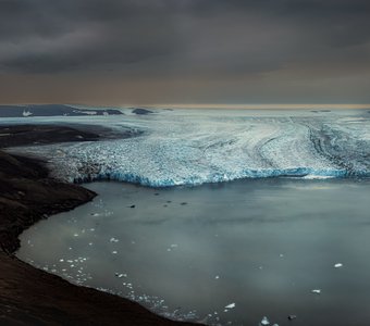 Арктика. Новая Земля, ледник Шокальского