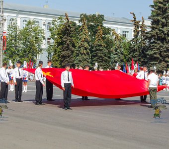 Ретроспектива. Парад 2008 года. Город Курск