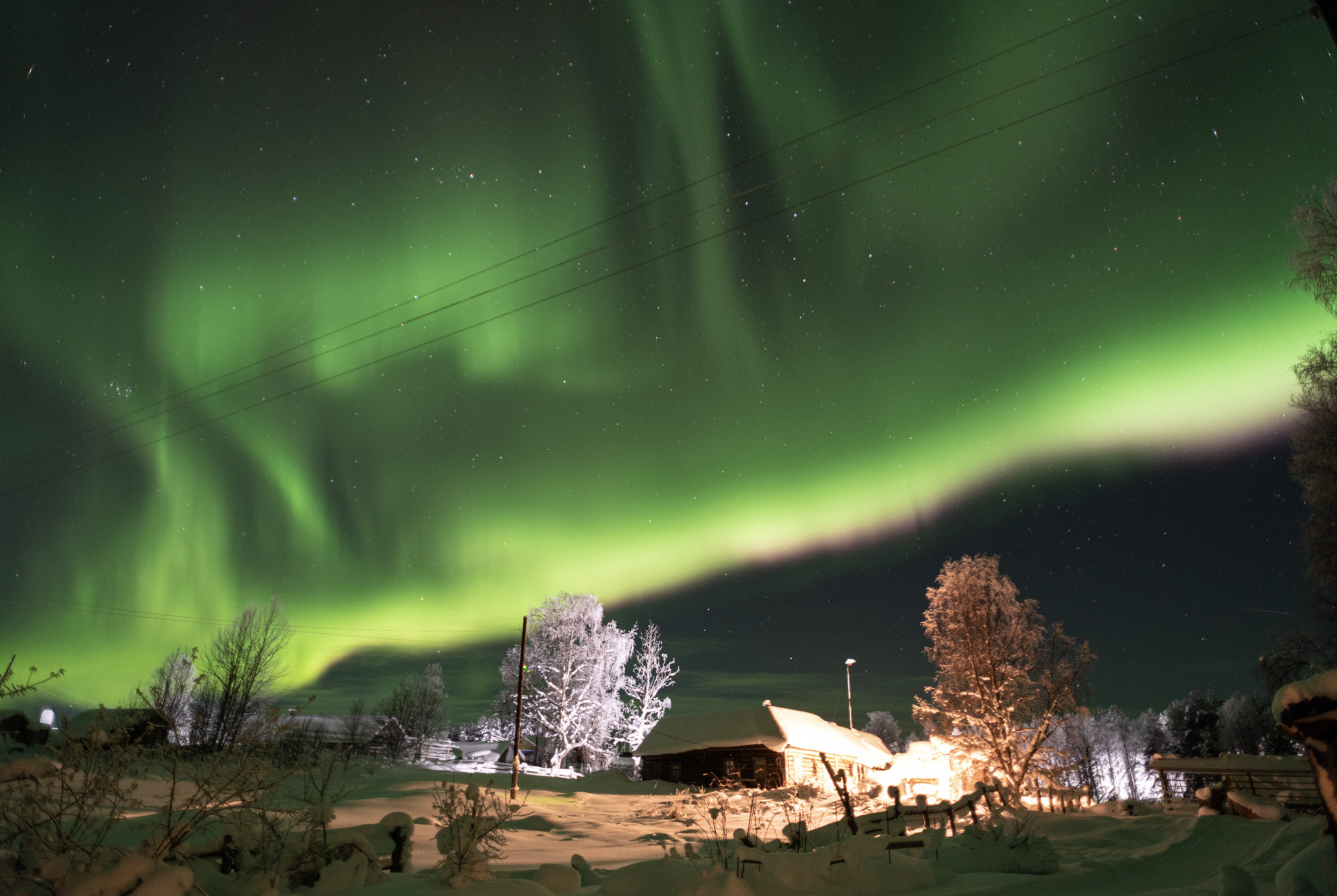 Прямой эфир — с Полярного круга. Настоящая зима здесь стала редкостью