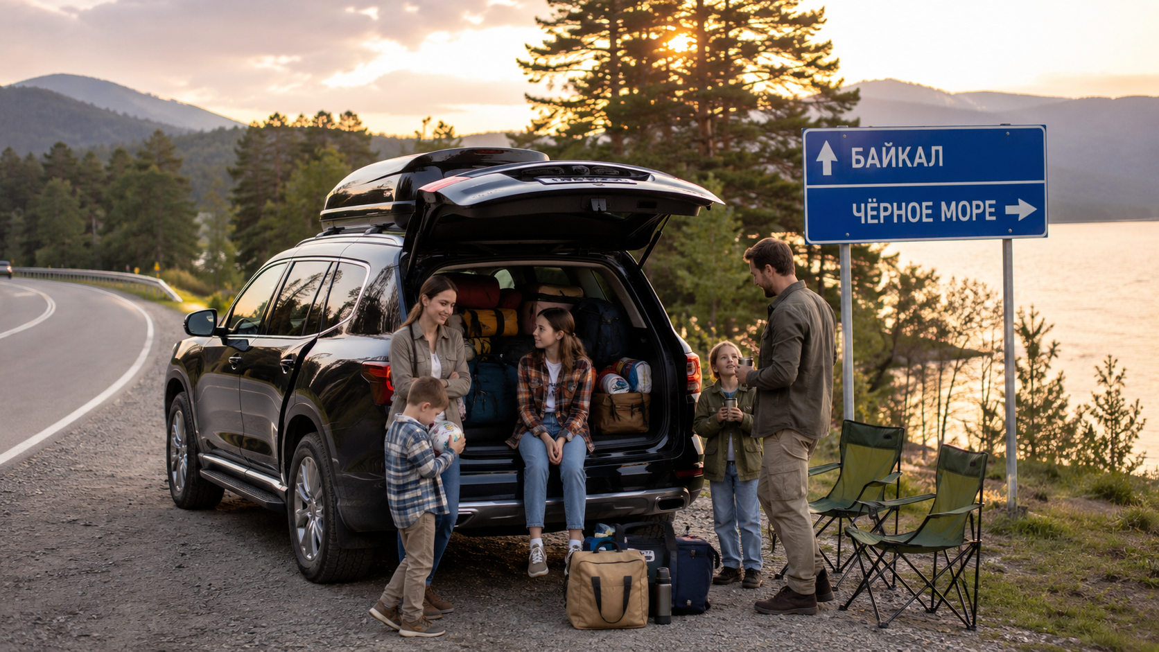 В путь всей семьей