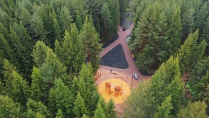 Беличий парк в Сыктывкаре