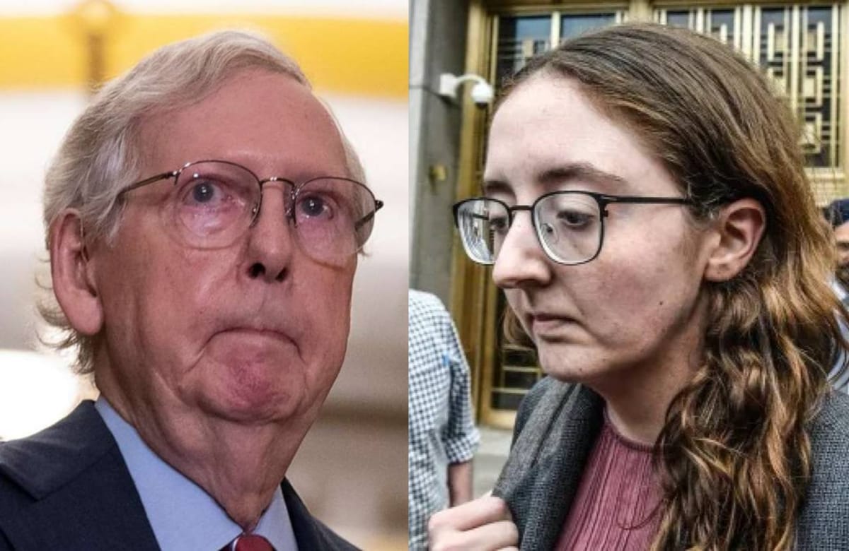 Mitch McConnell’s Granddaughter Sentenced to Two Years for FTX Shenanigans post image