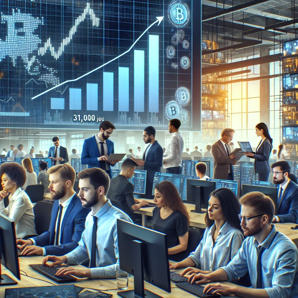 Bitcoin Mining Industry Generates 31,000 Jobs in the US post image