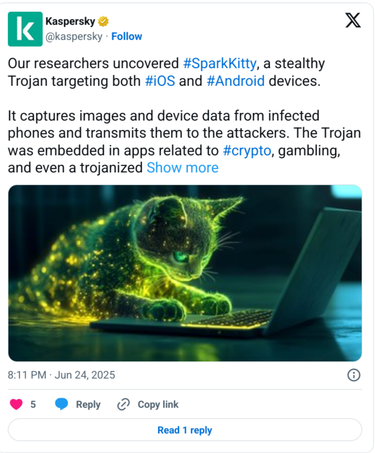 Новое вредоносное ПО на iPhone и Android может тихо украсть ваш крипту post image