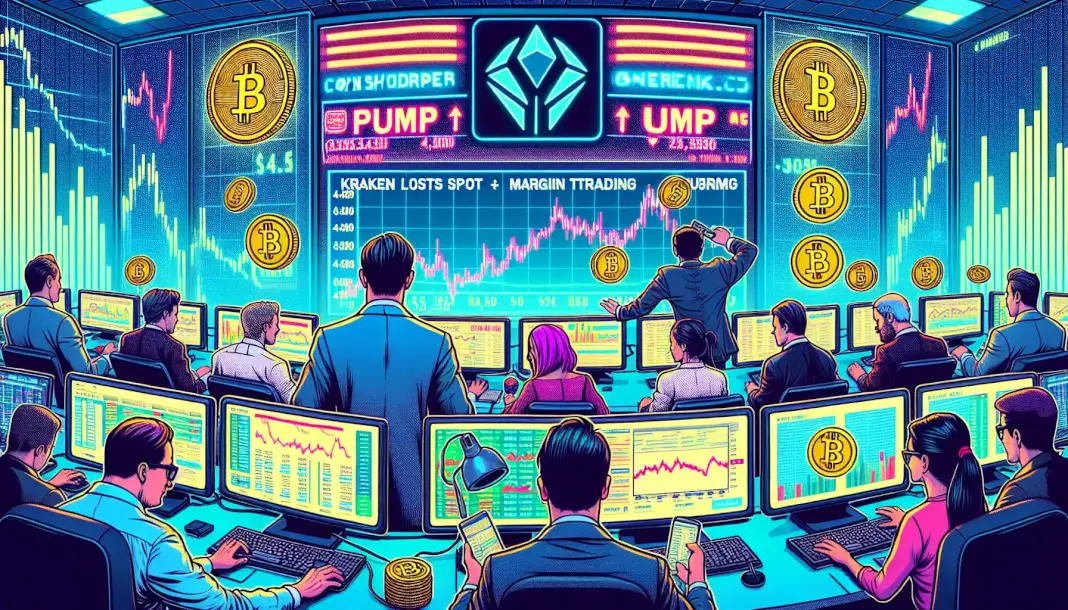 Kraken Lists PUMP for Spot and Margin Trading post image