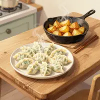 Үй тағамдары акварельі