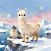 Animais fantásticos fofos