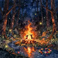 Art du solstice d'été