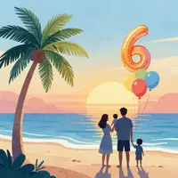 Vacances en famille à la plage