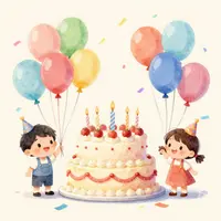 عيد ميلاد أطفال