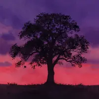 Yalnız ağaç sanatı