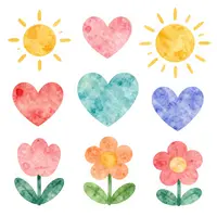 رسوم توضيحية سعيدة