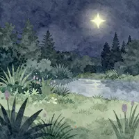 Nocny ogród