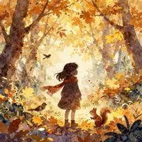 Fonds d'écran automne magique