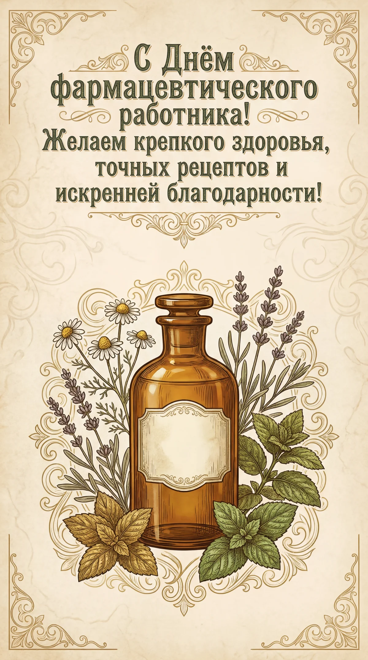 С Днём фармацевтического работника!