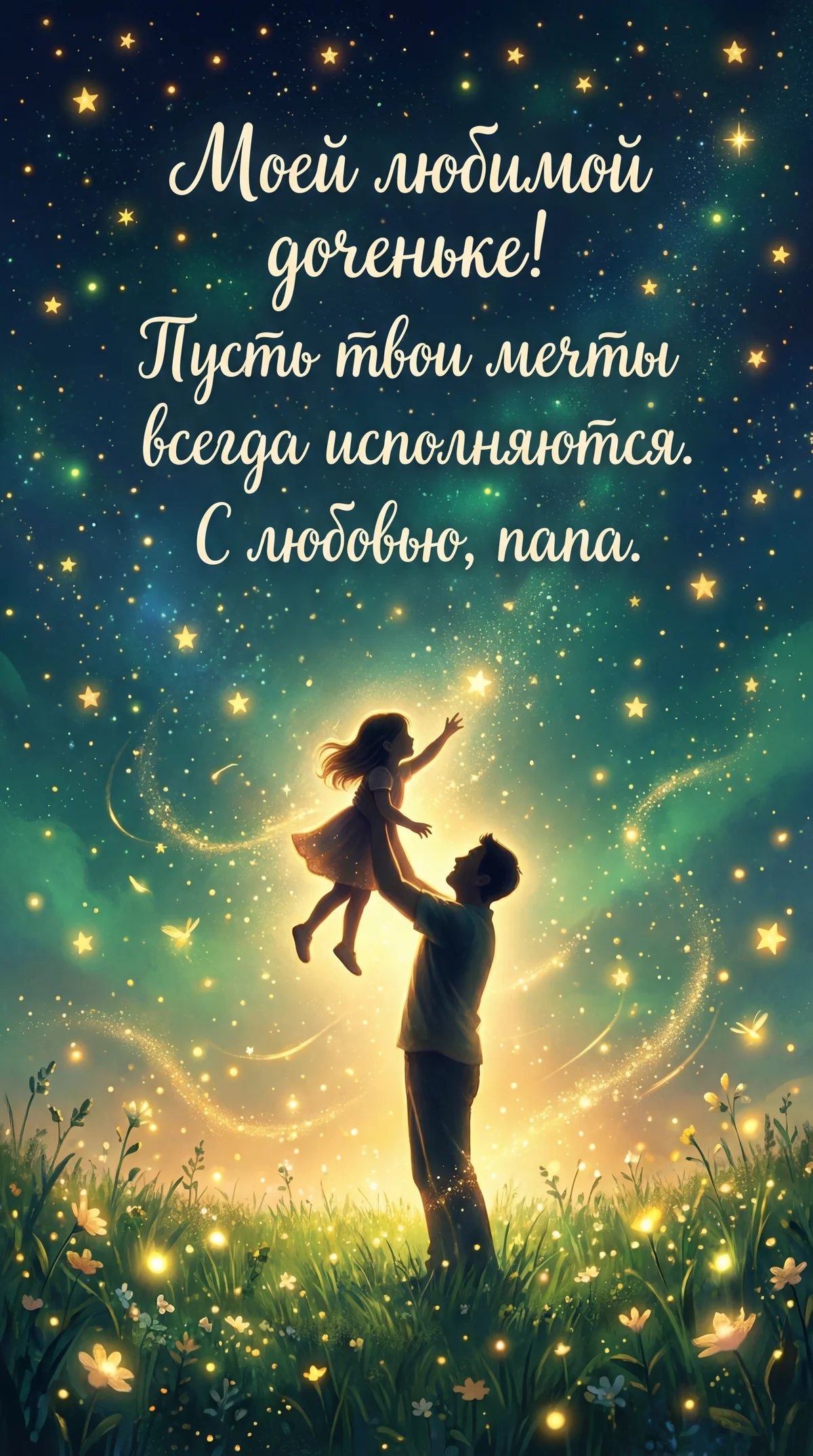 поздравление с днем рождения дочери от отца