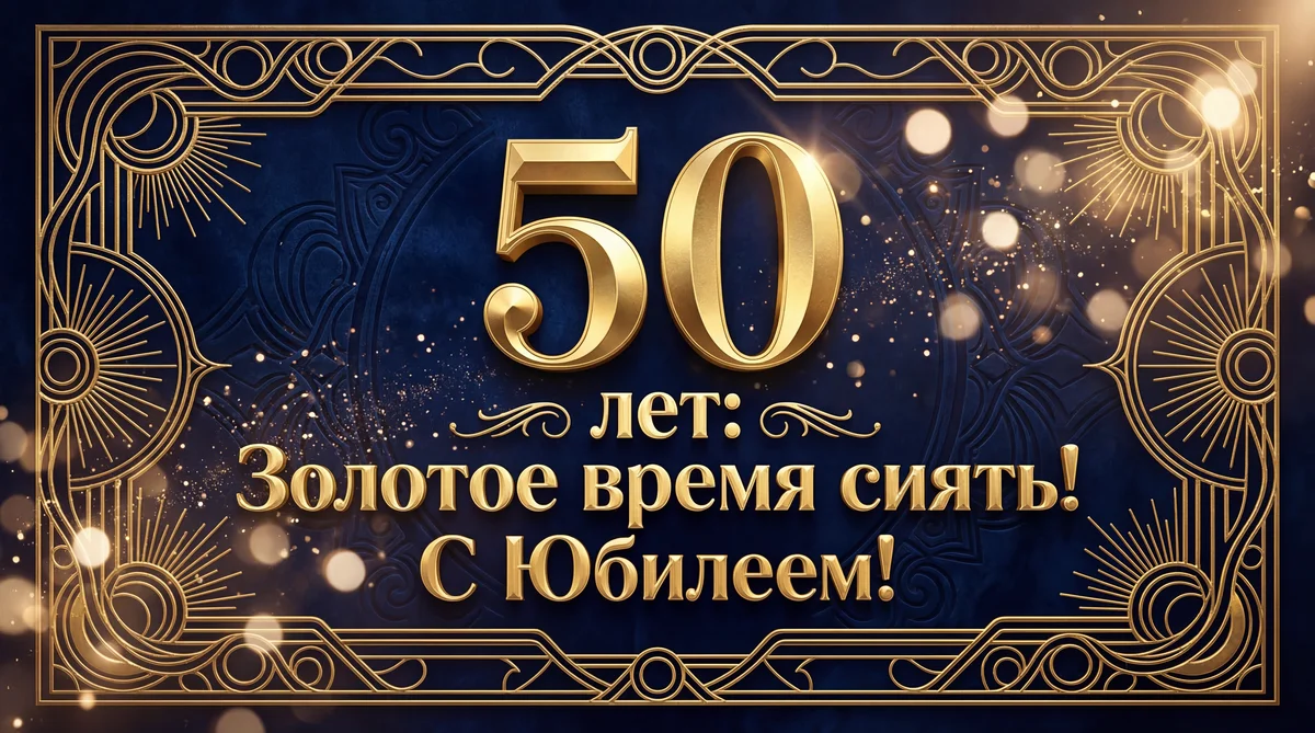 юбилей 50 лет