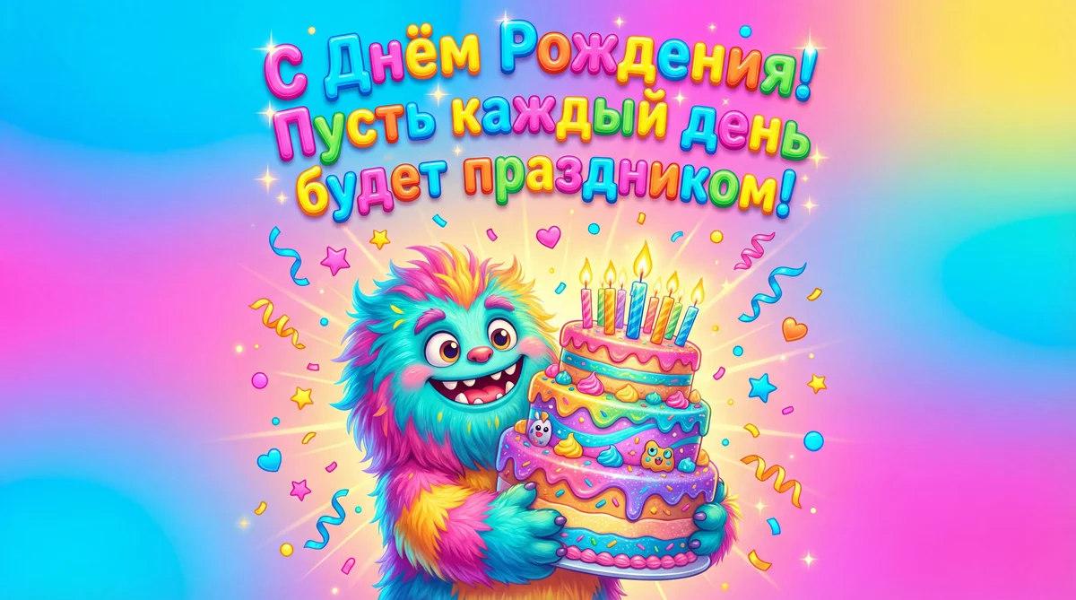 с днем рождения